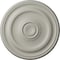 Ekena Millwork Devon Ceiling Medallion (Fits Canopies up to 3 5/8"), Hand-Painted Pot of Cream, 15 3/4"OD x 1 1/2"P CM15DEPCF - alternate 1